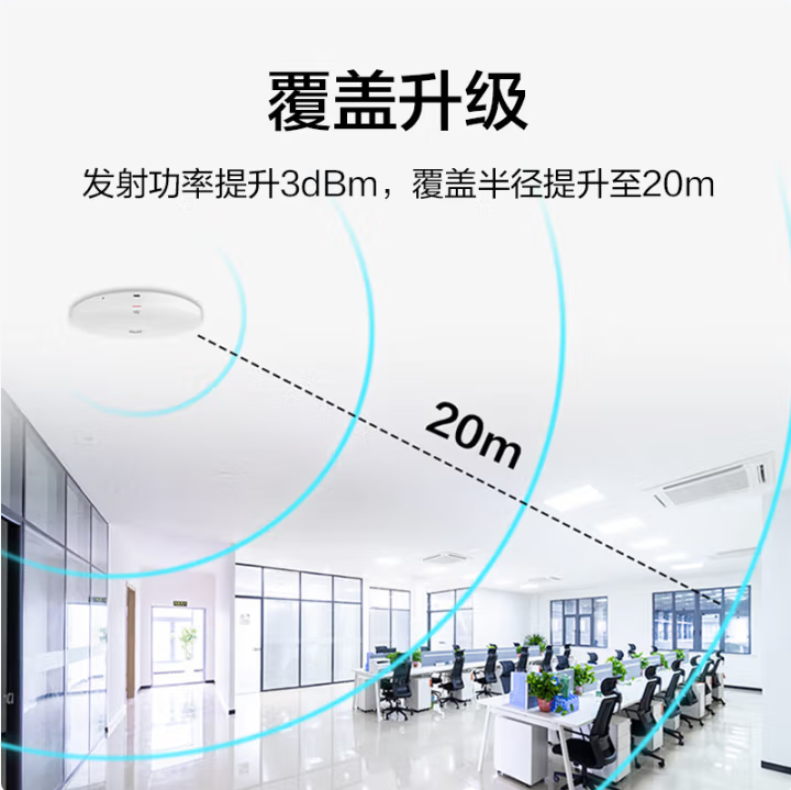 華為坤靈AP362E-無線吸頂ap WiFi6千兆雙頻3000M 